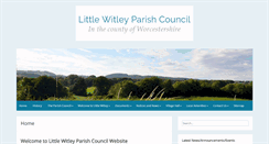 Desktop Screenshot of littlewitley.org.uk