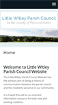 Mobile Screenshot of littlewitley.org.uk